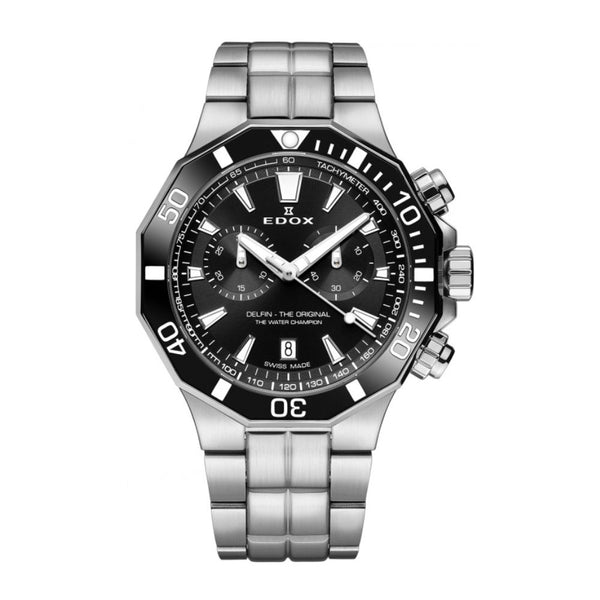 Reloj Edox Delfin The Original Chronograph 10112-3NM-NIN - Joyería