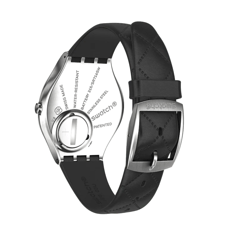 Reloj SWATCH Black Quilted SYXS136 - Joyería Rometsch