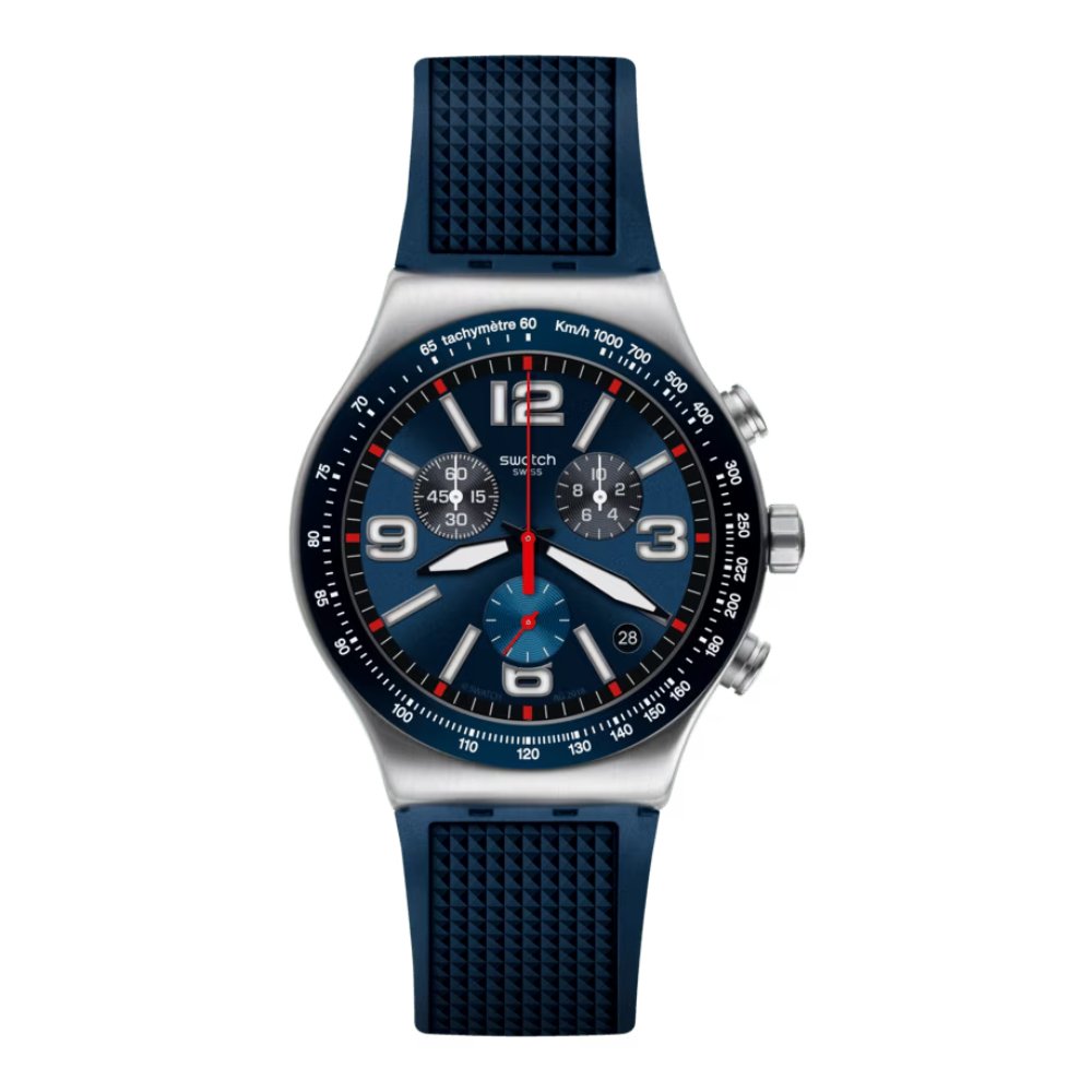 Reloj SWATCH Blue Grid YVS454 - Joyería Rometsch