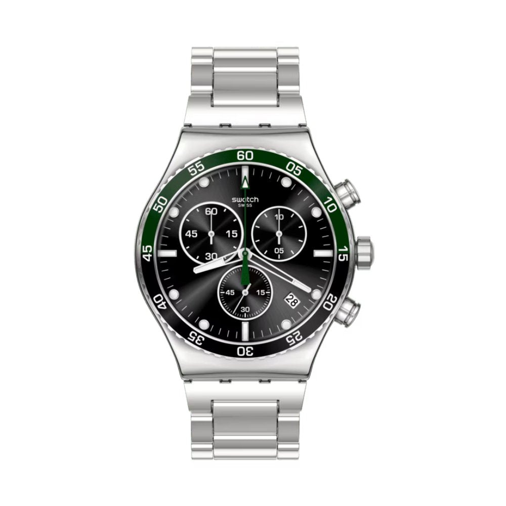 Reloj SWATCH Dark Green Irony YVS508G - Joyería Rometsch