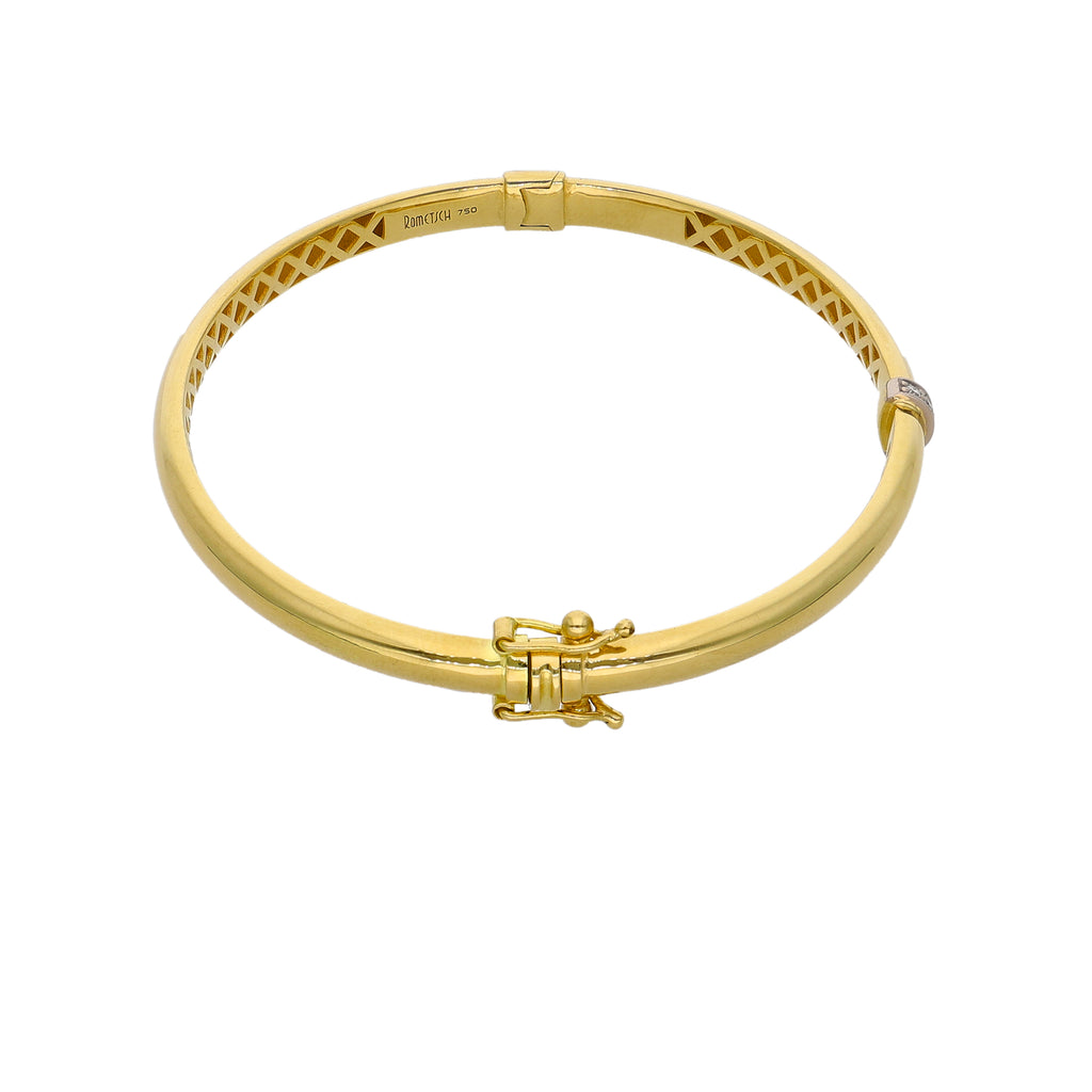 Esclava Oro Amarillo y Brillantes ES-14358