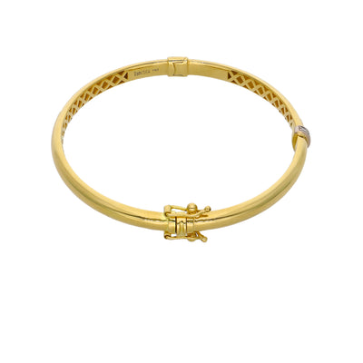 Esclava Oro Amarillo y Brillantes ES-14358