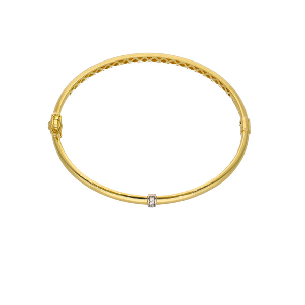Esclava Oro Amarillo y Brillantes ES-14358