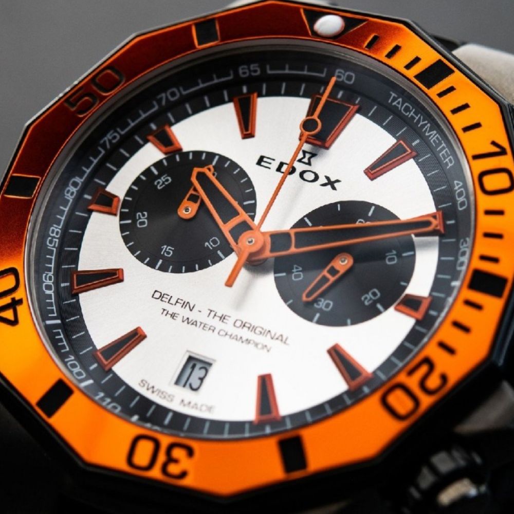 Reloj EDOX Delfin The Original Chronograph 10112-37GNOCA-ANO