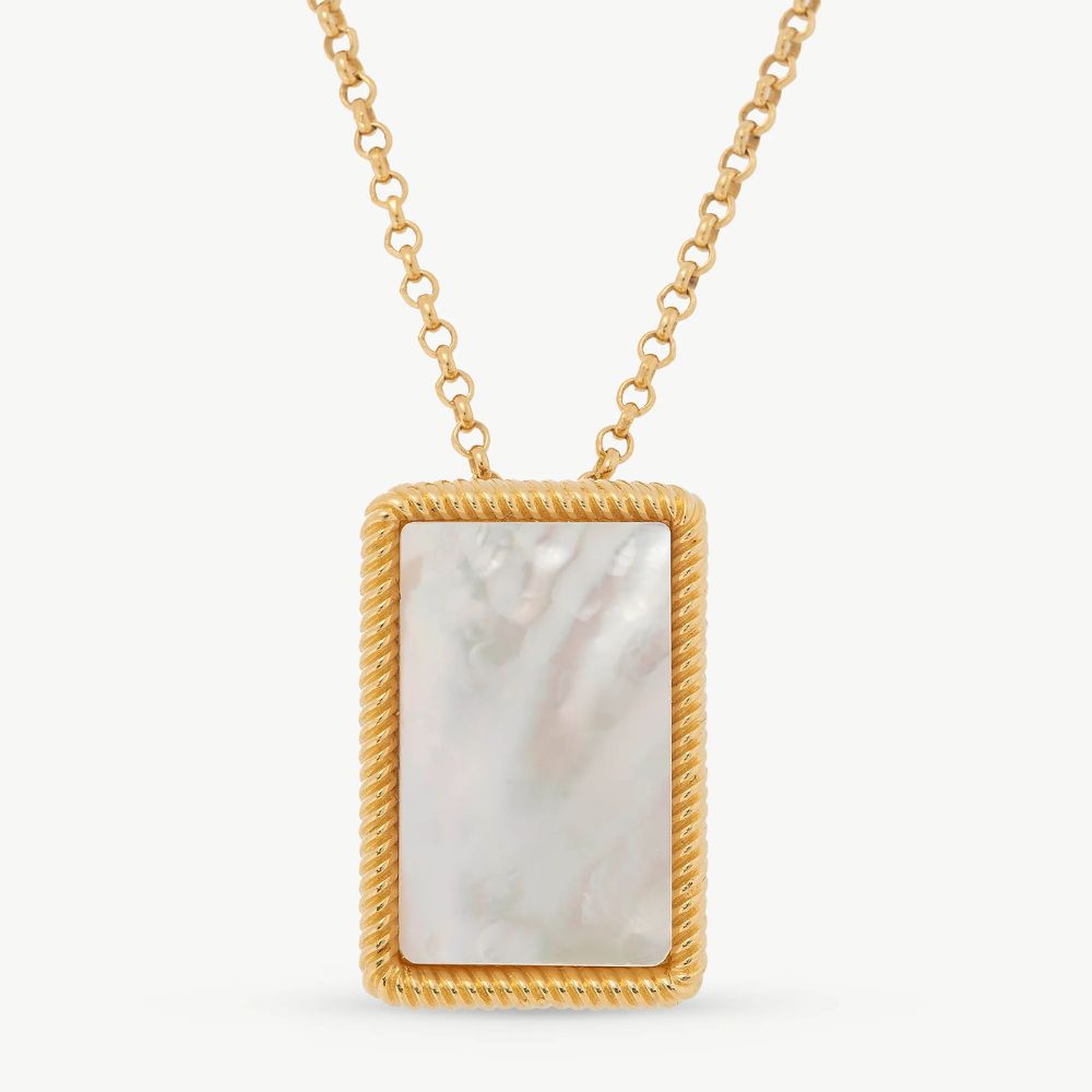 Collar MAJORICA Rectángulo