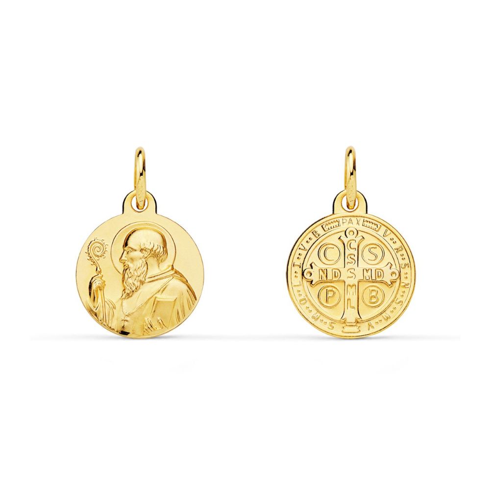 Medalla Oro Amarillo San Benito ME12717