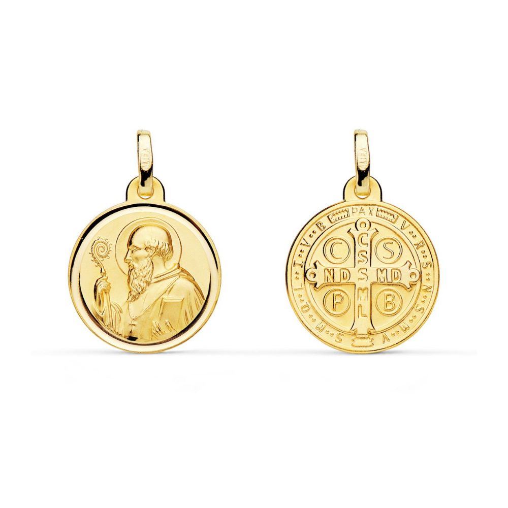 Medalla Oro Amarillo San Benito ME12718