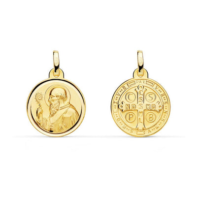 Medalla Oro Amarillo San Benito ME12718