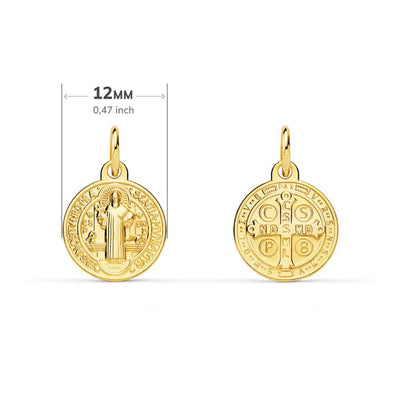 Medalla Oro Amarillo San Benito ME12727