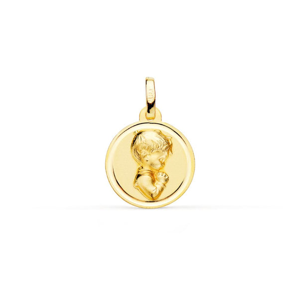Medalla Oro Amarillo Niño de Comunión ME12728