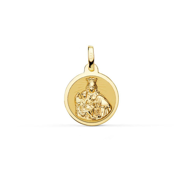 Medalla Oro Amarillo Virgen del Carmen ME12730