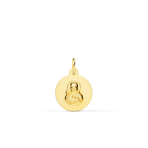 Medalla Oro Amarillo Escapulario ME12732