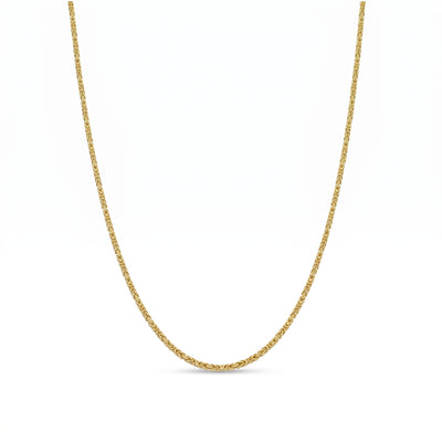 Collar Oro Amarillo 14K Königskette 45cm | P00521511813450