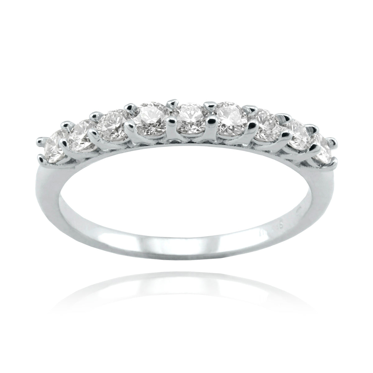 Anillo Oro Blanco y Brillantes AN-13797