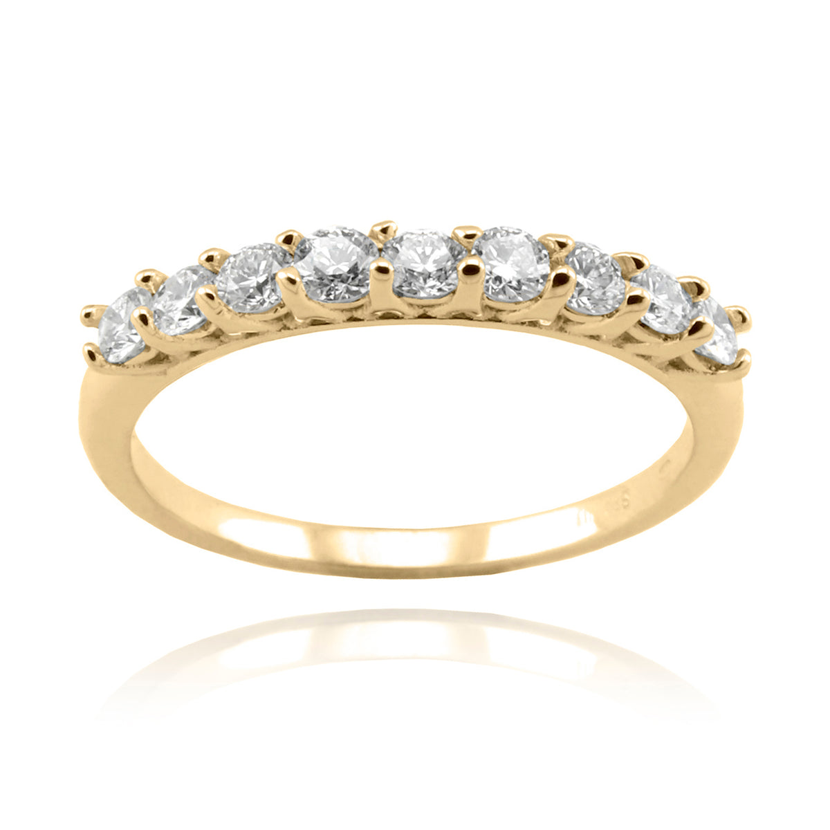 Anillo Oro Amarillo y Brillantes AN-14723