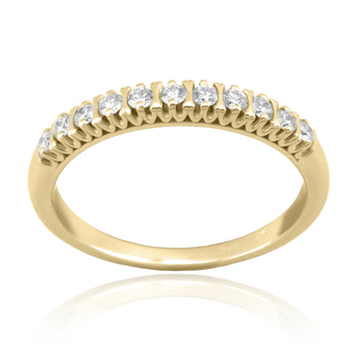 Anillo Oro Amarillo y Brillantes AN-14741