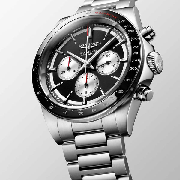 Reloj Longines Conquest Chronograph Automático 42 mm L3.835.4.52.6