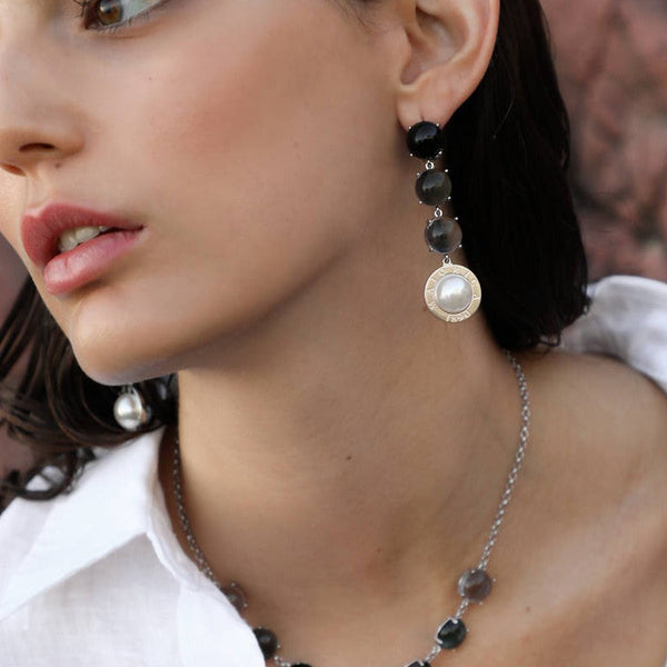 Collar MAJORICA Gris Algaida