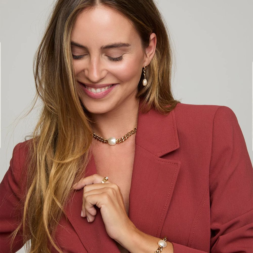 Collar Majorica Cadena