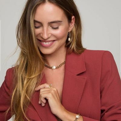 Collar Majorica Cadena