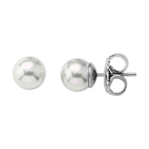 Aros Majorica Lyra Perla 12mm