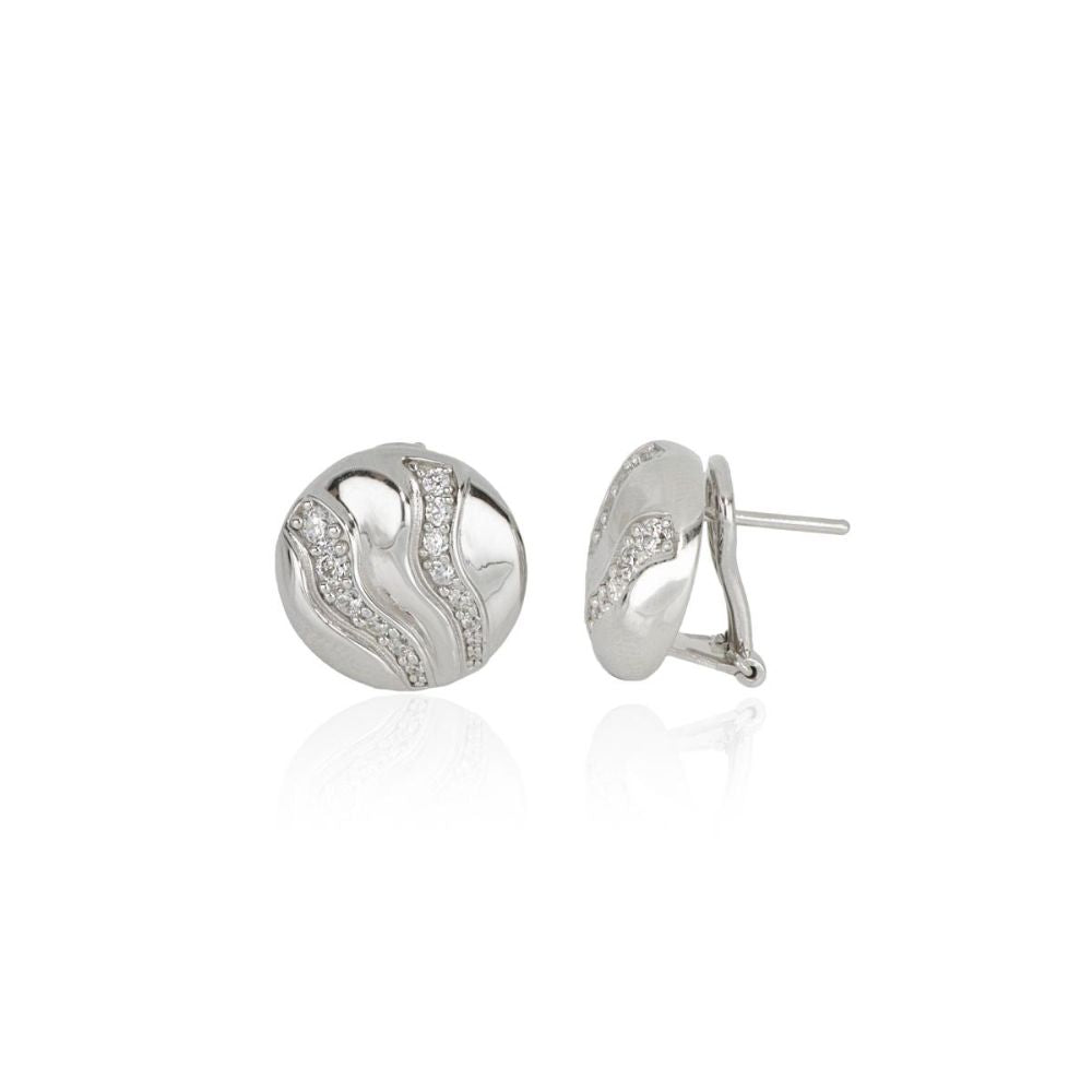 Aros ARTLINEA Plata y Circones Nuvola ZOR1311
