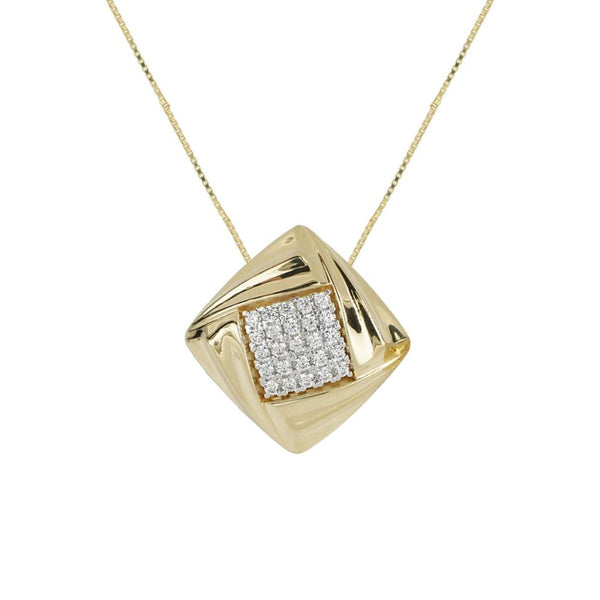 Collar ARTLINEA Plata y Circones Nuvola ZCL1476D