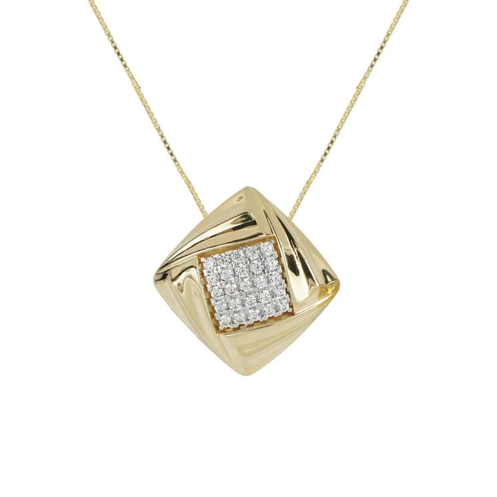 Collar ARTLINEA Plata y Circones Nuvola ZCL1476D