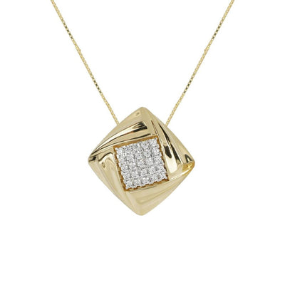 Collar ARTLINEA Plata y Circones Nuvola ZCL1476D