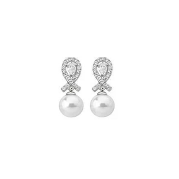 Aros MAJORICA Exquisite Pavé