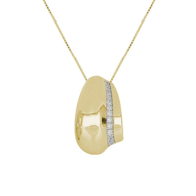 Collar ARTLINEA Plata y Circones Nuvola ZCL1472D