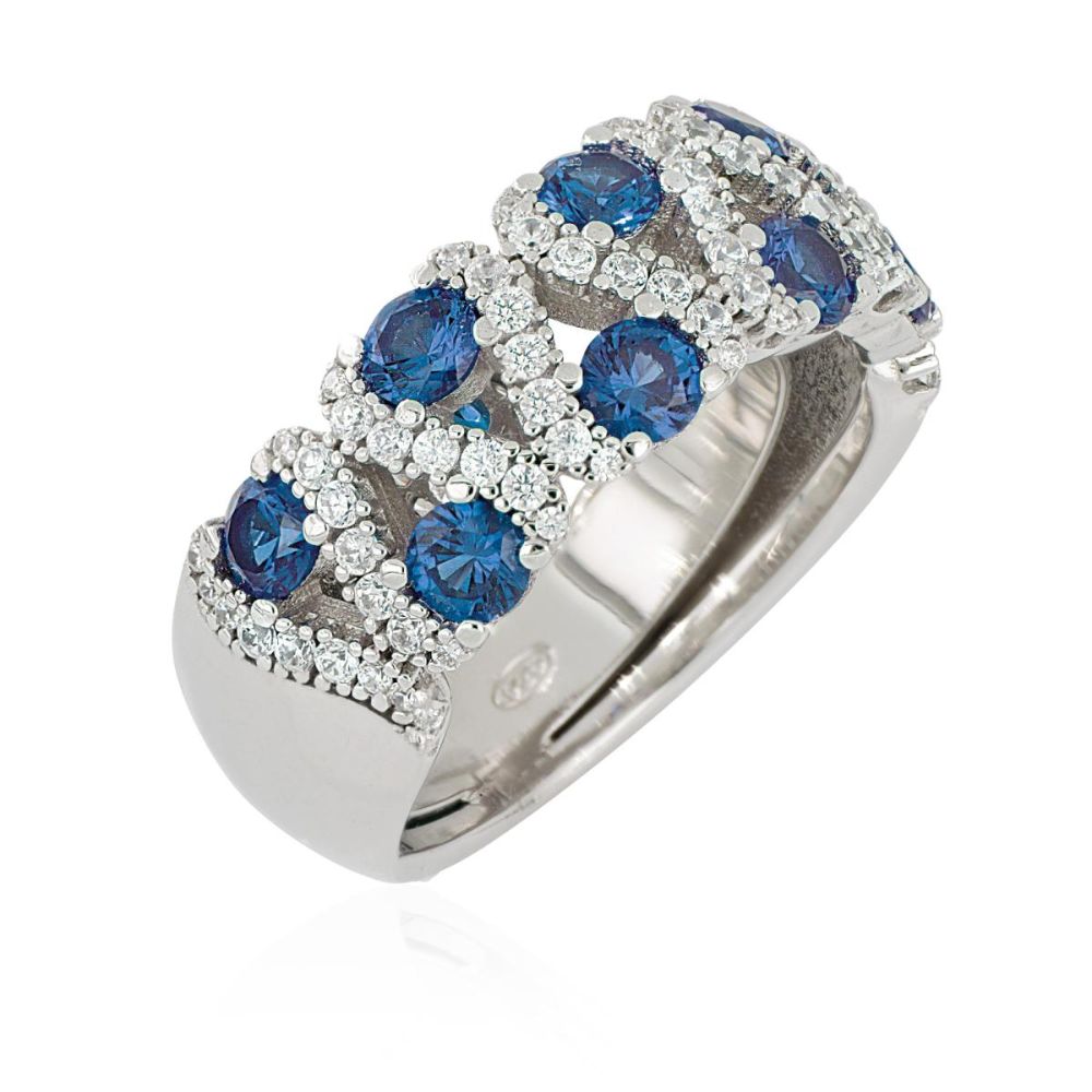 Anillo ARTLINEA Plata y Circones Arabesque ZAN588