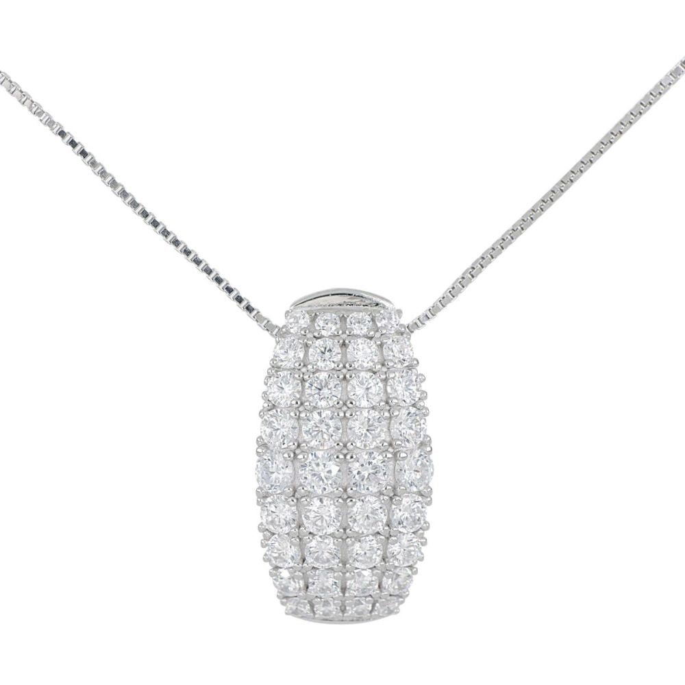 Collar ARTLINEA Plata y Circones Pavé ZCL1436