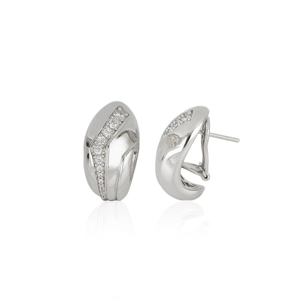 Aros ARTLINEA Plata y Circones Nuvola ZOR1309
