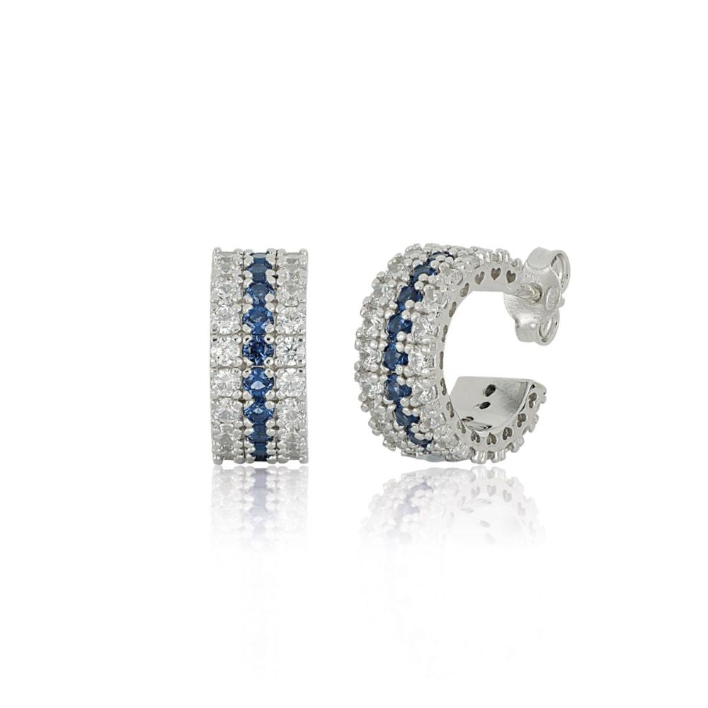 Aros ARTLINEA Plata y Circones Classic  ZOR1265