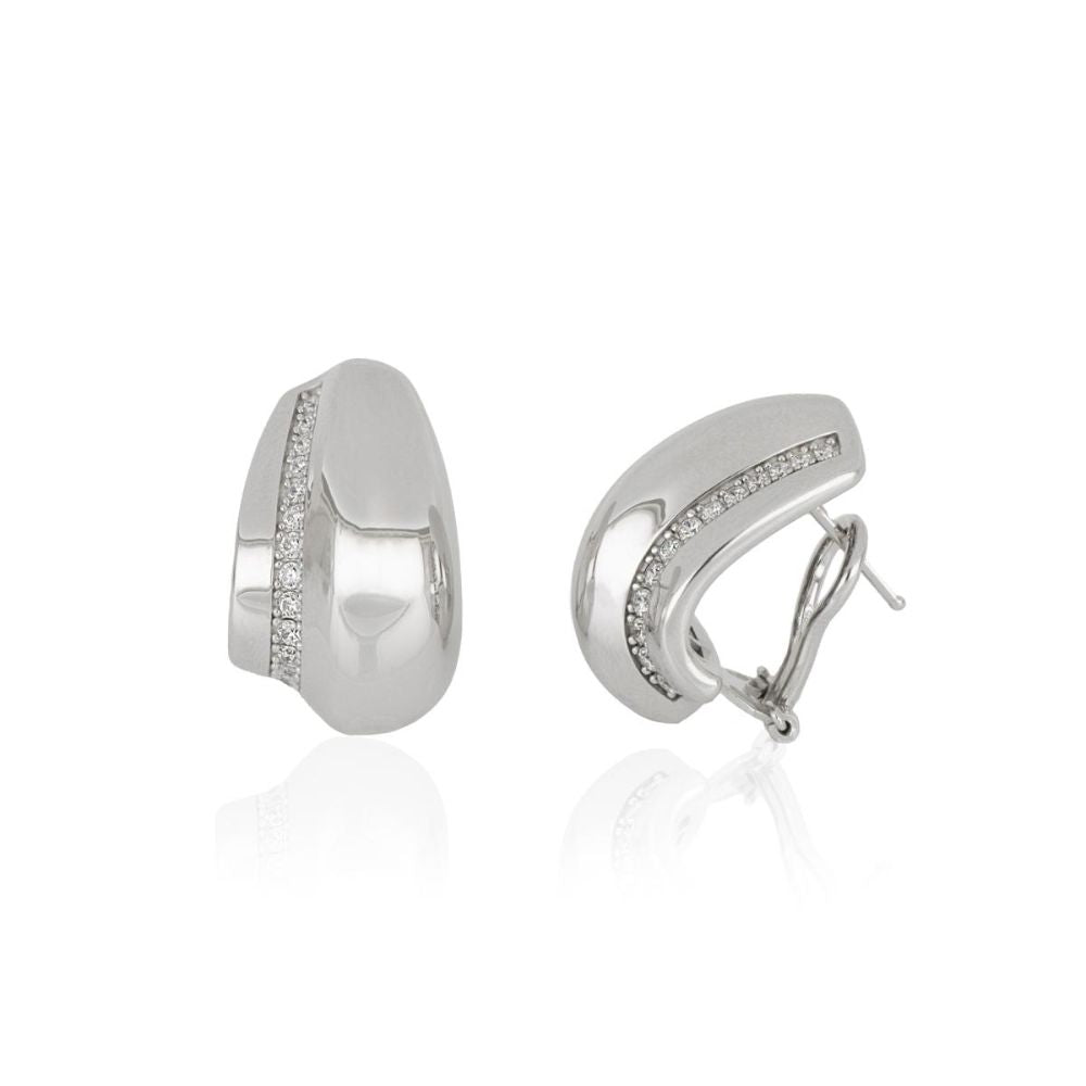 Aros ARTLINEA Plata y Circones Nuvola ZOR1305