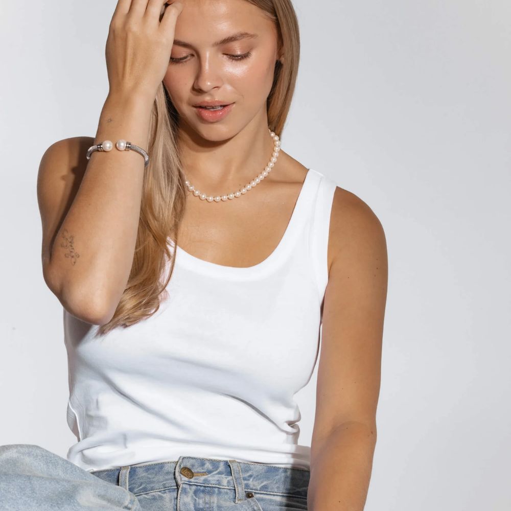 Collar MAJORICA Perlas 8mm Dorado Lyra