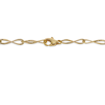 Pulsera Oro Amarillo 14K con Eslabones 19cm | P0052563523190