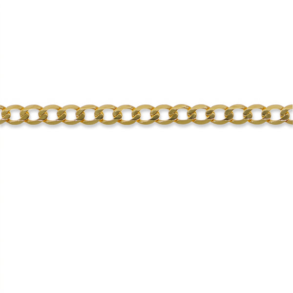 Pulsera de Oro Amarillo 14K Tejido Grumet 19cm | P00537083323190