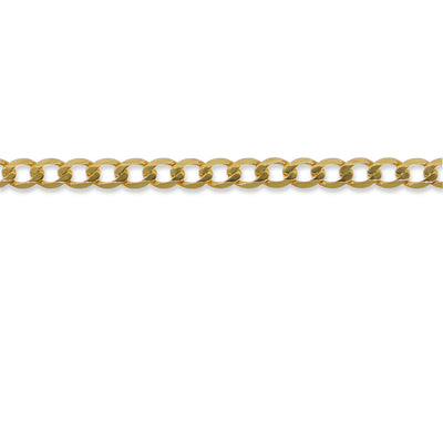 Pulsera Oro Amarillo 14K Tejido Grumet 19cm | P00537083323190