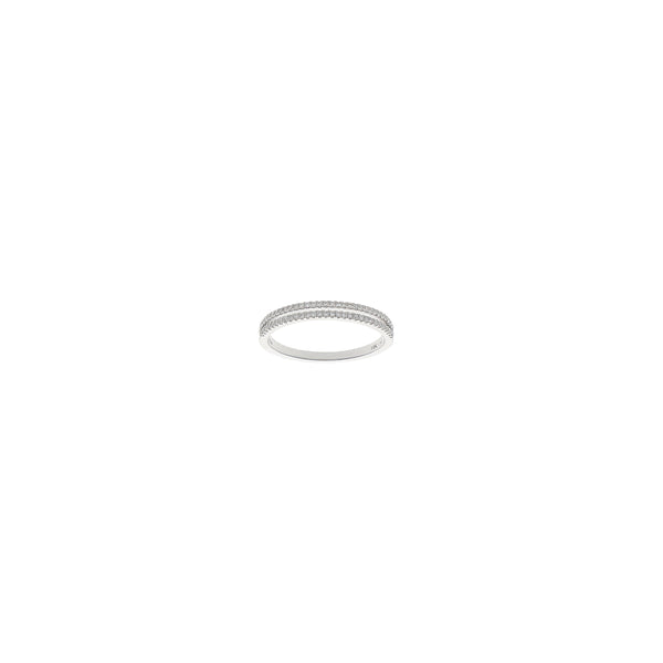 Anillo Oro Blanco y Brillantes AN-12104