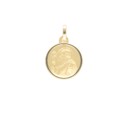 Medalla Oro Amarillo San Benito ME12718