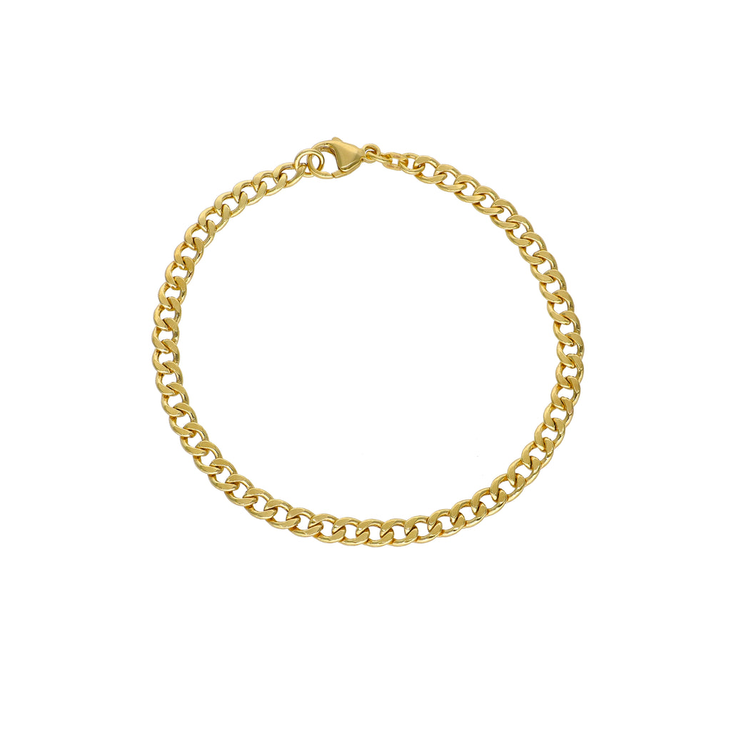 Pulsera Oro Amarillo 14kt Grumet P005250523210