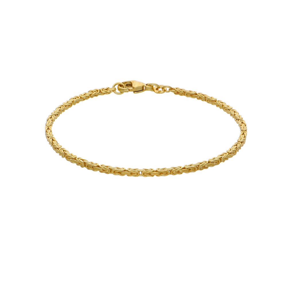 Pulsera Oro Amarillo 14kt Könnigskette P0052511823185