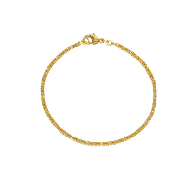 Pulsera Oro Amarillo 14kt Könnigskette P0052511823185