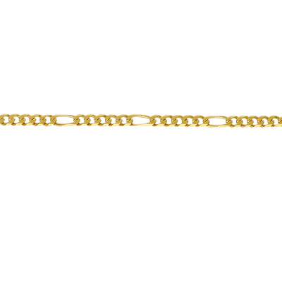 Pulsera Oro Amarillo 14kt Figaro P00537135523210
