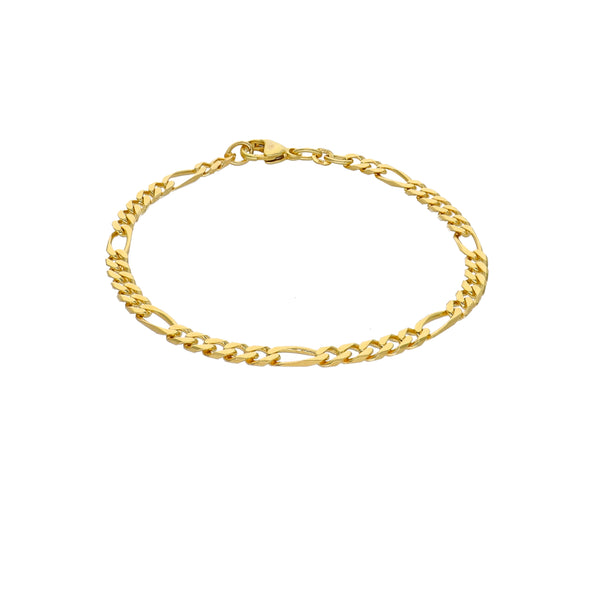 Pulsera Oro Amarillo 14kt Figaro P00537135523210