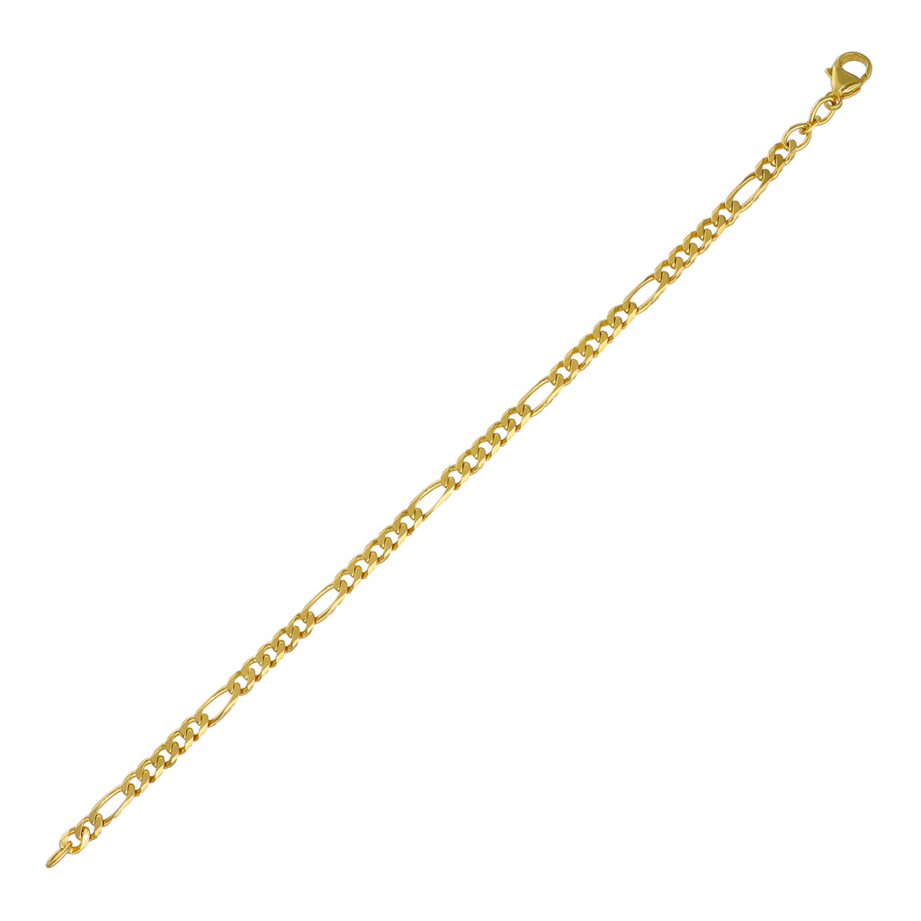 Pulsera Oro Amarillo 14kt Figaro P00537135523210