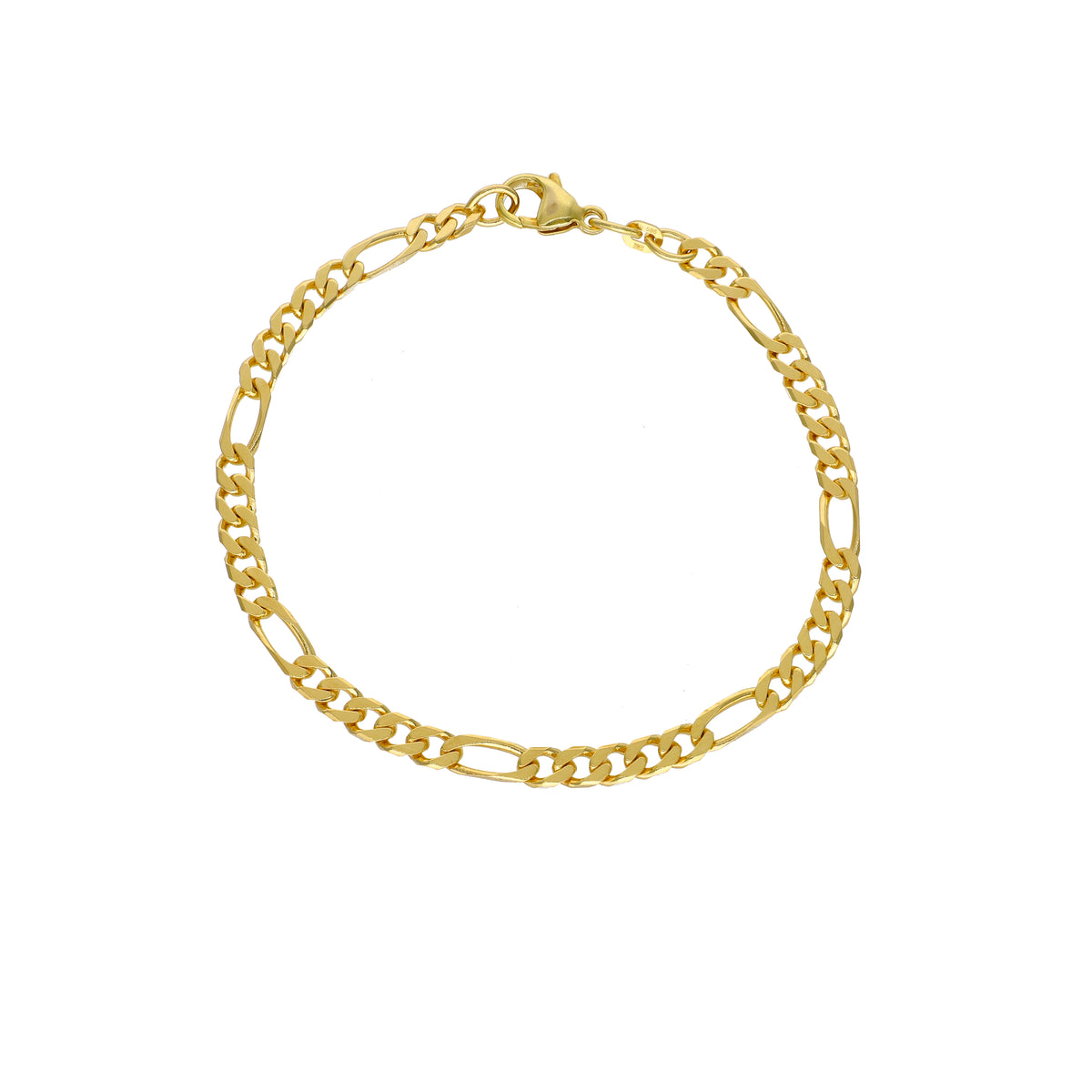 Pulsera Oro Amarillo 14kt Figaro P00537135523210