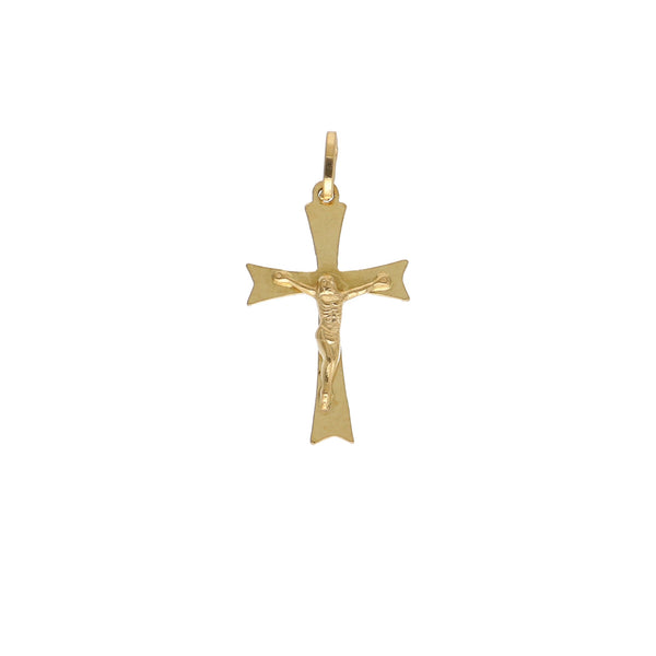 Cruz Oro Amarillo Cristo CR-13076